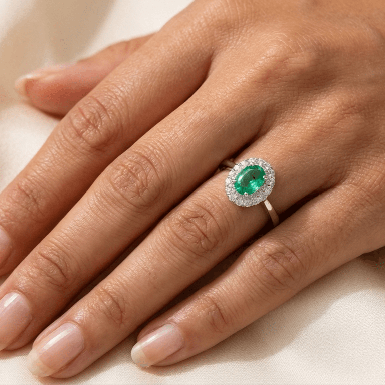 Bague en Emeraude Collection Elizabeth Taylor - Arkange